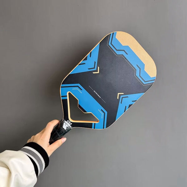 Edgeless Pickleball Paddle Smile Open Throat Bezale-less 4