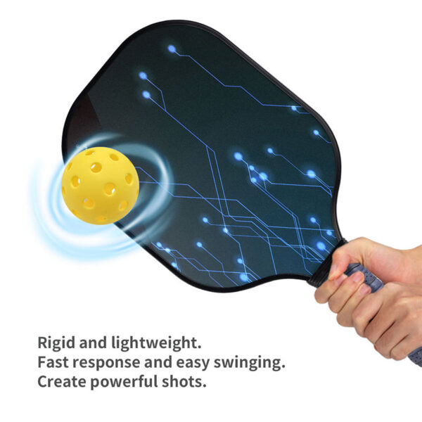 Thermoformed Polymer Honeycomb Pickleball Paddle Wholesale 02