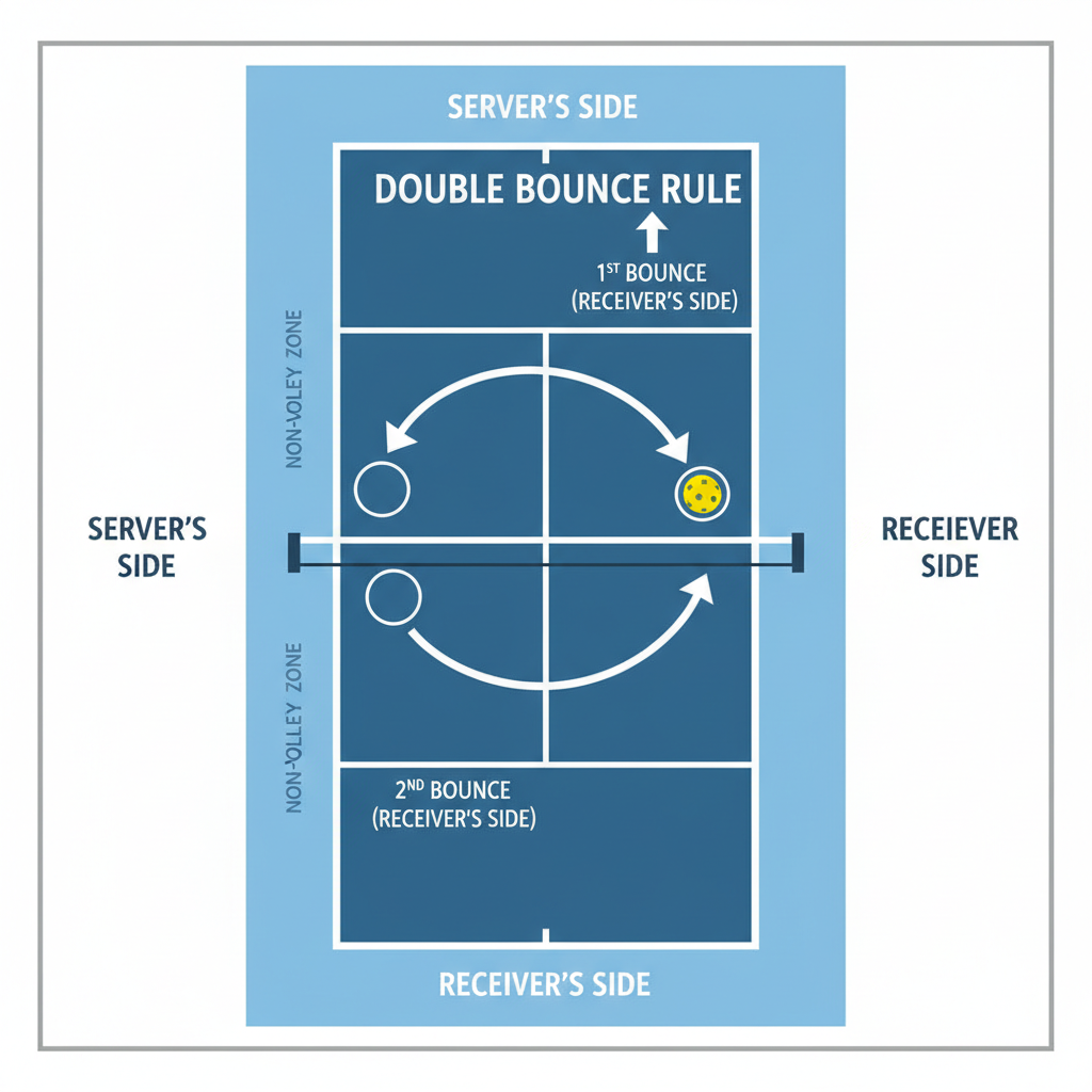 ピックルボールのルールと用語 3