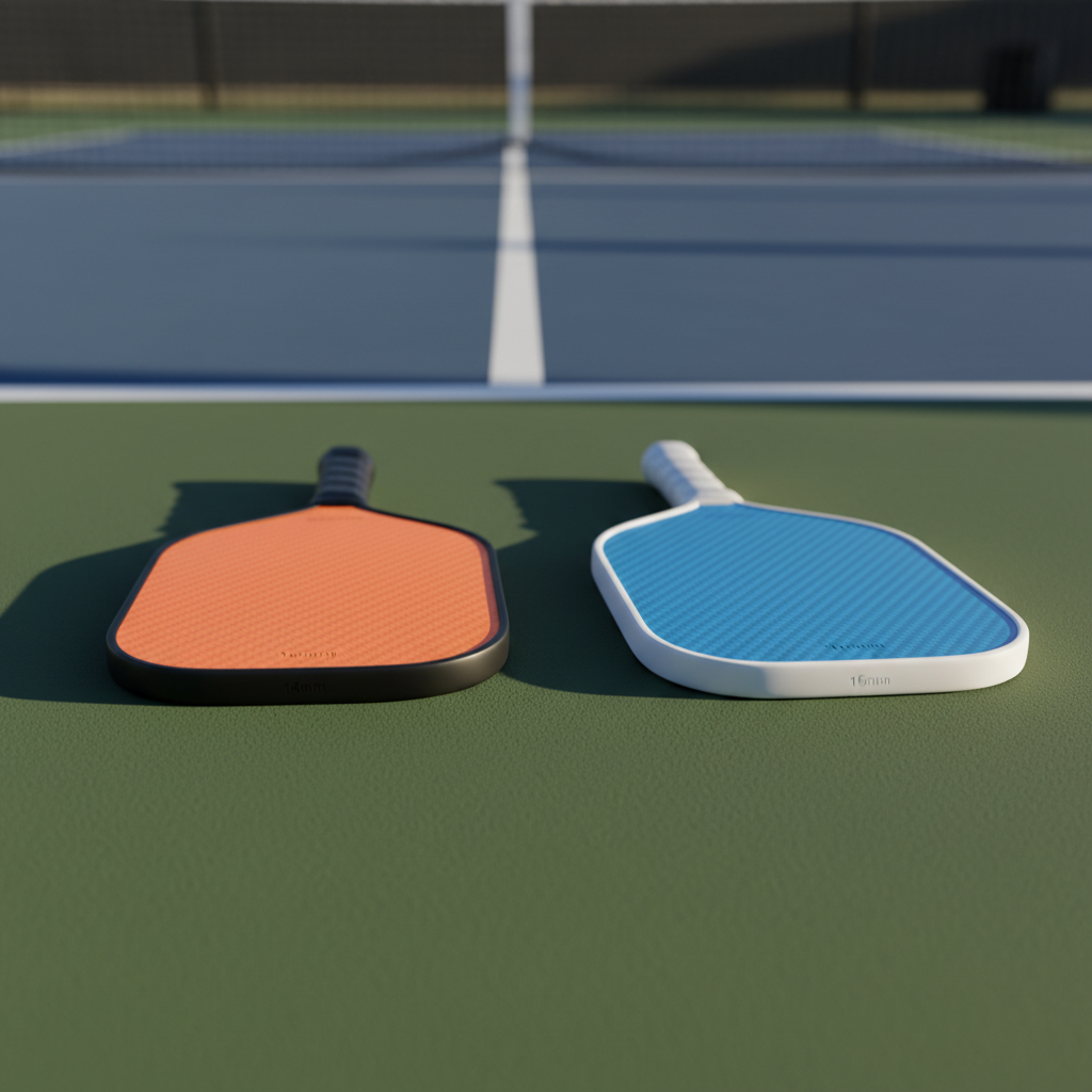 14 vs 16mm Pickleball Paddles 1