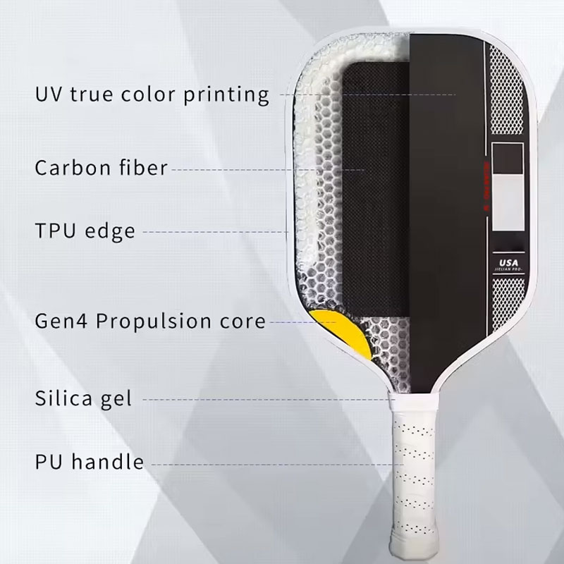Gen 4 Carbon Fiber Pickleball Paddle